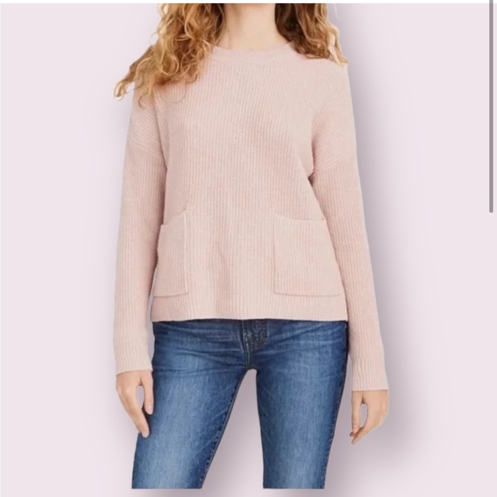 Madewell Crewneck Sweater - Pink - S